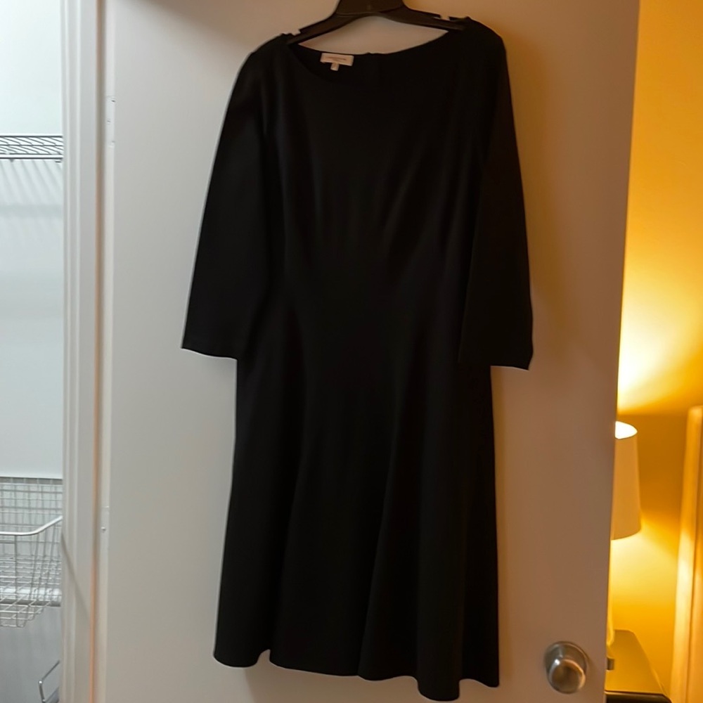 Lafayette New York black dress size 10